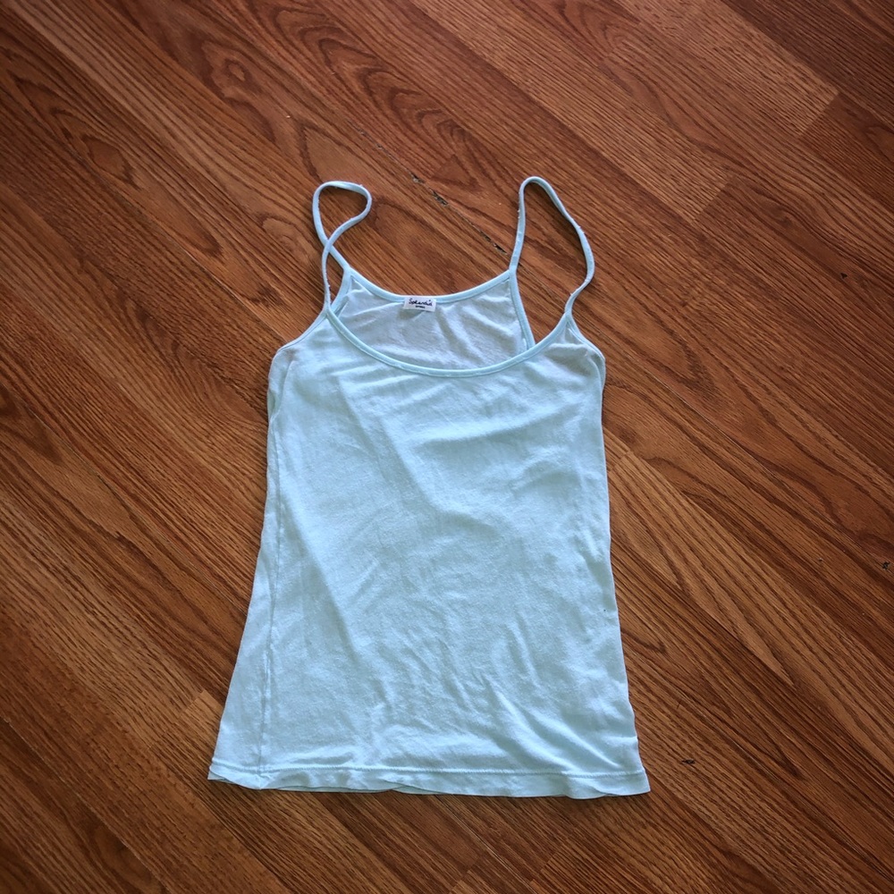 splendid blue tank top